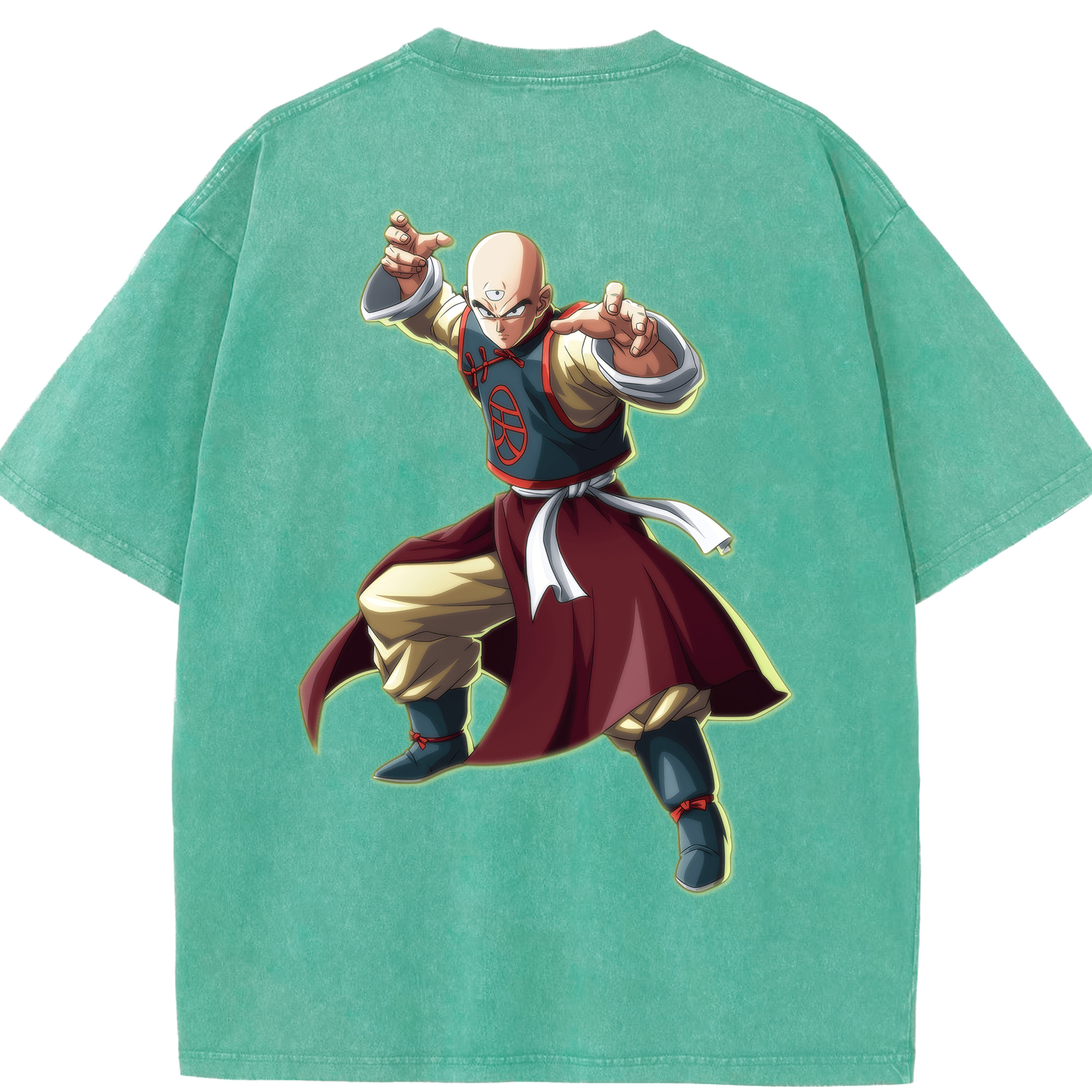 （画像用） ドラゴンボール DRAGON BALL 綿100% ヴィンテージ風 半袖Tシャツ（背面プリント）